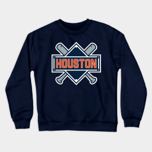 Houston Astros Baseball Crewneck Sweatshirt